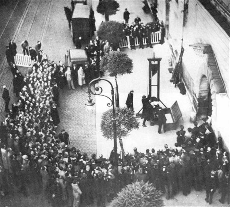 ExecutedToday.com Â» 1939: Eugen Weidmann, the last public beheading ...