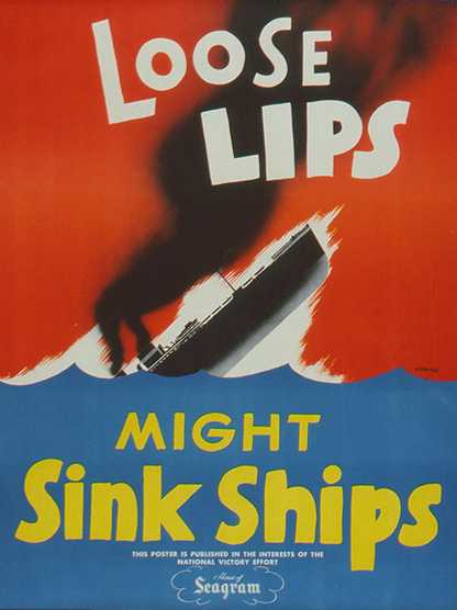 poster from World War II 